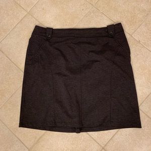 Grey Skirt - Knee Length